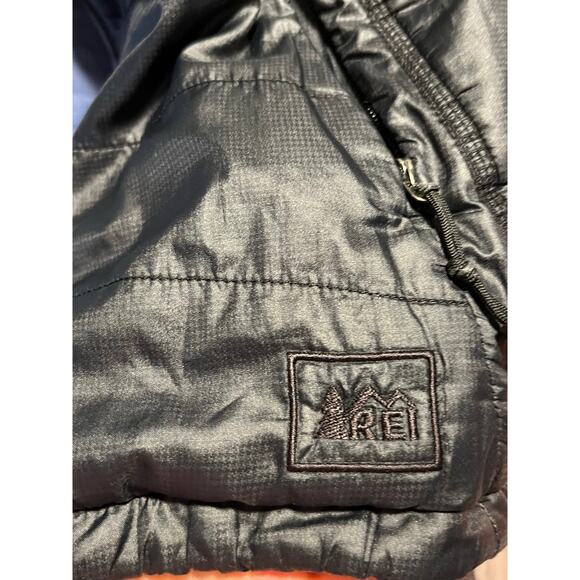 REI Co-op Flash Insulated Hoodie XS Black PrimaLoft Packable Lightweight Jacket - Picture 12 of 12